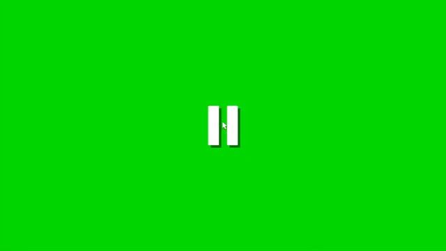 Play and Pause Animation - Green screen смотреть онлайн
