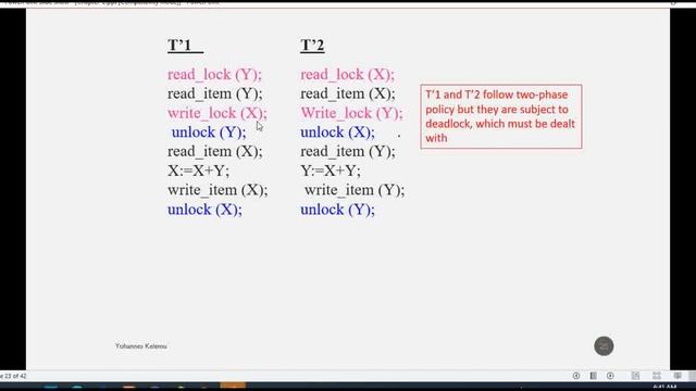 Advance Database Tutorial || Concurrency control technique| #ethiopiaprograms / #habesha/ #ethiopi смотреть онлайн