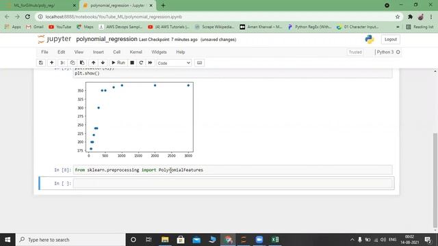 polynomial regression смотреть онлайн