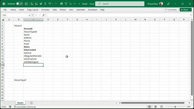 Microsoft Access Association Database, Part 1 (Groups, Clubs, Churches, Schools, etc.) смотреть онлайн