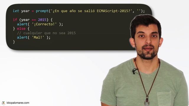 ? OPERADORES CONDICIONALES el IF y el Operador TERNARIO ► [Curso de JAVASCRIPT desde CERO] #014 смотреть онлайн