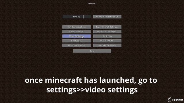 How to use OptiFine on feather client 1.8.9 смотреть онлайн