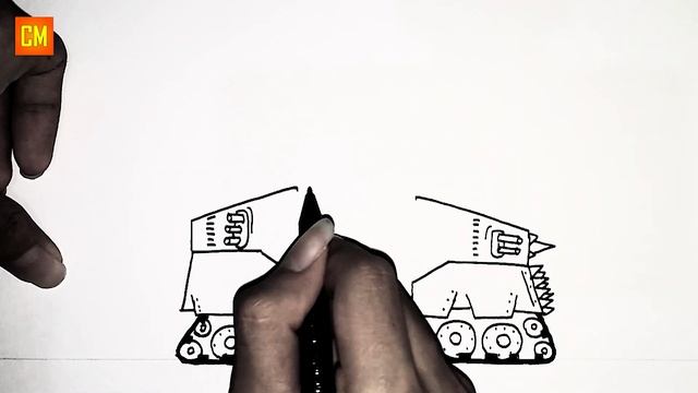 Cara Menggambar Tank Monster Dorzilla - [Valhalla Toons] смотреть онлайн