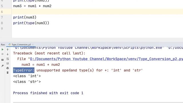 8. Type Conversion in Python (Part 2) смотреть онлайн