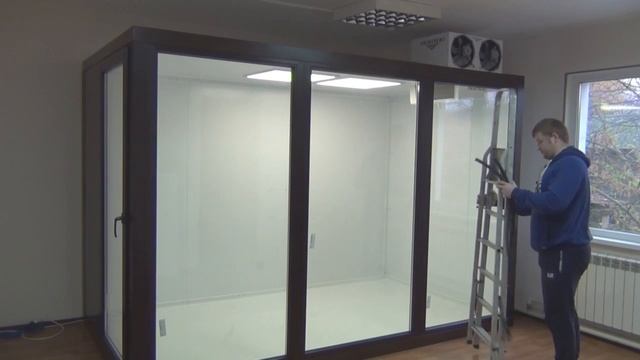 Монтаж холодильного оборудования сплит-системы Frostberg смотреть онлайн