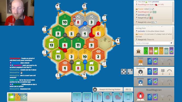 Catan Pro Fights With 5 Resources On A STACKED Board смотреть онлайн