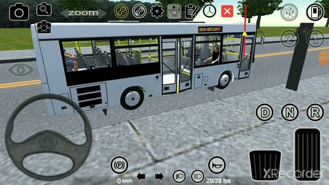 поездка на автобусе МАЗ 206 в протон бас симулятор смотреть онлайн