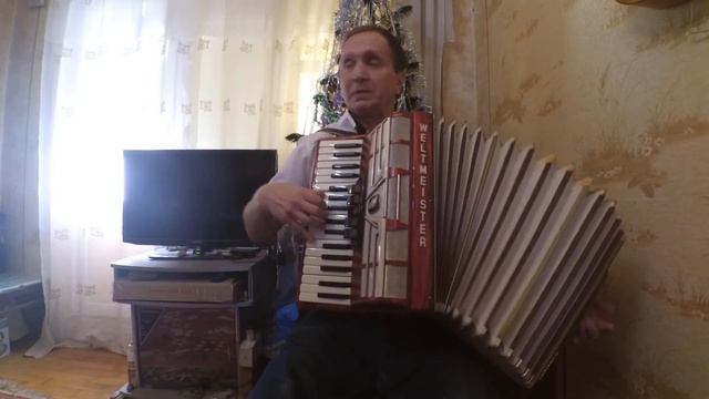 Зажигательный грузинский танец на аккордеоне. смотреть онлайн