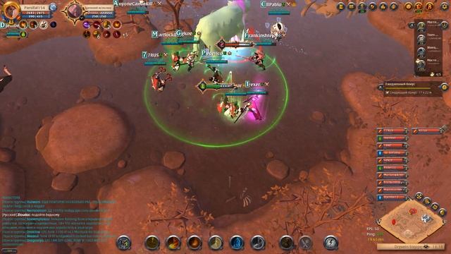 Убийство МИРОВОГО МАМОНТА Albion Online смотреть онлайн