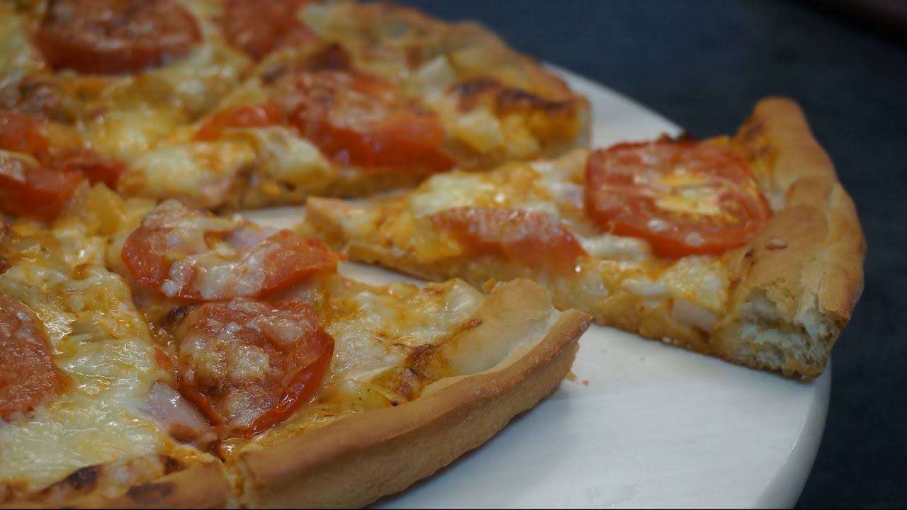 Пицца на тонком тесте. БЫСТРЫЙ РЕЦЕПТ