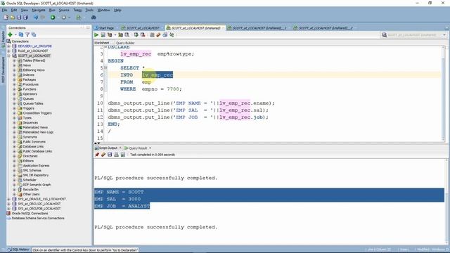 Oracle Interview Question - oracle %rowtype and %type смотреть онлайн