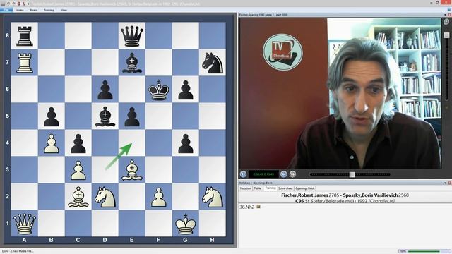 Bobby Fischer v Boris Spassky Game 1 1992 Part 2 смотреть онлайн