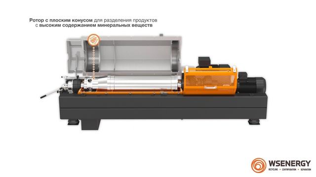 2 х фазная Декантерная Центрифуга от WSEnergy - достоинства и важные свойства смотреть онлайн