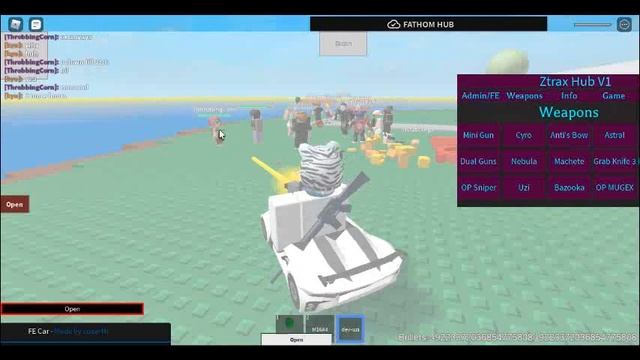 Shooting up Natural Disaster Survival (Roblox FE scripts) | R6 | смотреть онлайн