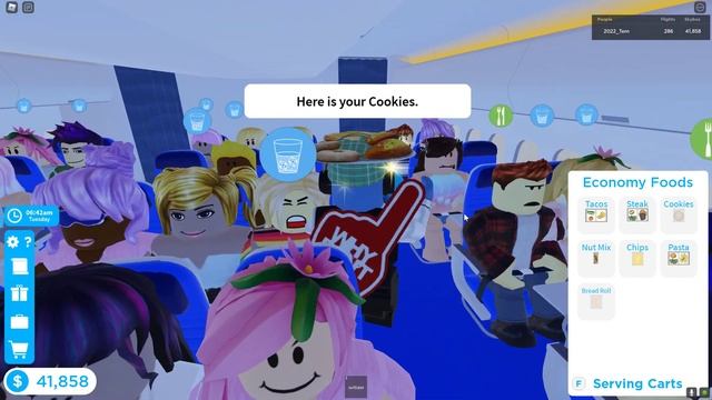 Roblox Cabin Crew Simulator - Boeing 747 #10 Tokyo to Santorini смотреть онлайн