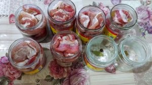 домашняя тушонка из свинины  на зиму ! как приготовить  тушонку . пошаговый рецепт приготовления