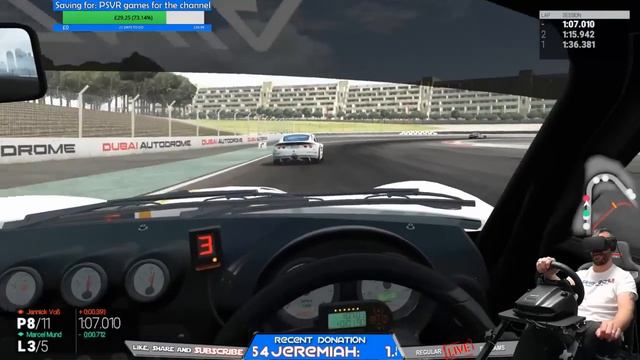 PROJECT CARS VR | Oculus Rift | Logitech G29 | GT Omega Racing Rig смотреть онлайн