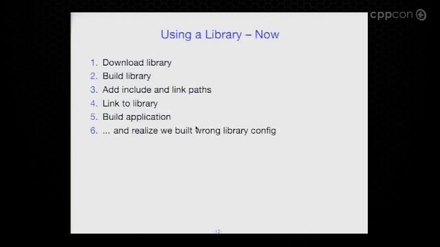 Lightning Talks: C++ Package Manager - Boris Kolpackov [ CppCon 2014 ] смотреть онлайн