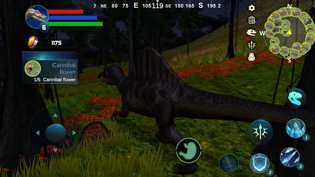 Spinosaurus Simulator Android Gameplay #2 Dinosaur Sim 2021 смотреть онлайн