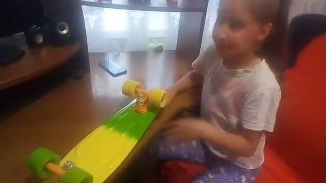 Пенни борд настройка колёс. (How to set up a penny board) смотреть онлайн