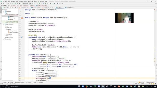 Database Cursor Read Delete смотреть онлайн