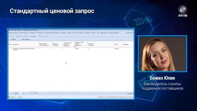 Стандартный ценовой запрос смотреть онлайн