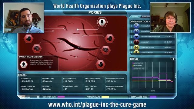 Experts and gamers join forces to fight COVID-19 via Plague Inc: The Cure game смотреть онлайн