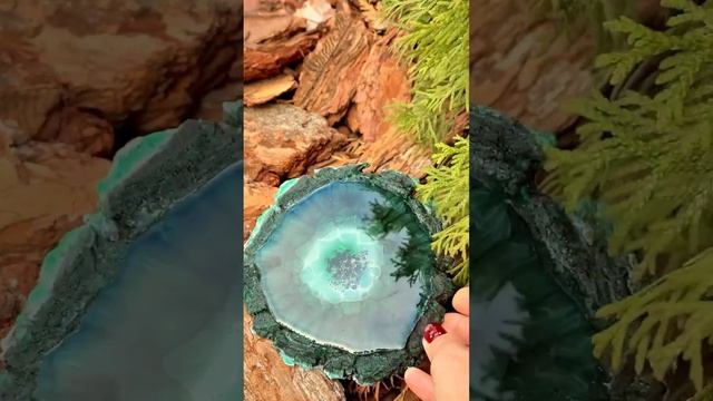 Эпоксидная смола обучение #art #painting #epoxy смотреть онлайн