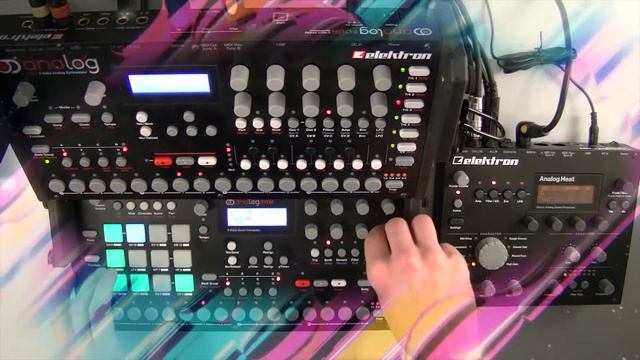 Elektron Analog Heat studio jam (with Analog Four & Analog Rytm) смотреть онлайн