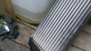 Замена масла в двигателе. Промывка интеркулера Nissan Pathfinder