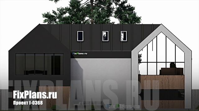 Проект БарнХауса площадью 320 м2 смотреть онлайн