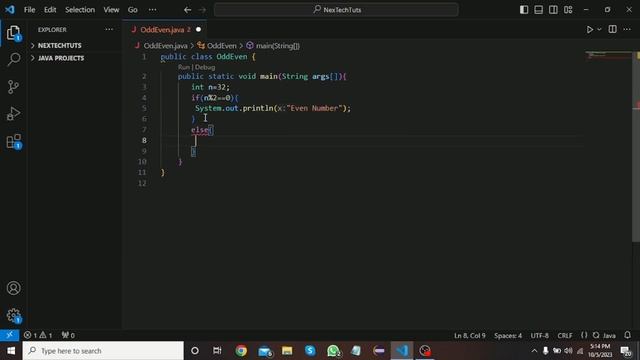 Java Odd or Even Number Program Tutorial: Mastering the Basics! #interview #nextechtuts #programmin смотреть онлайн