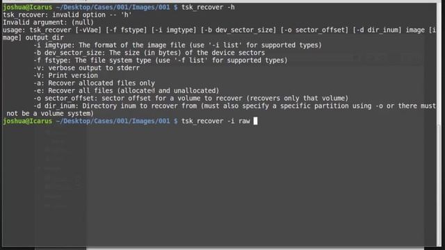 Forensic Data Recovery in Linux - tsk_recover смотреть онлайн
