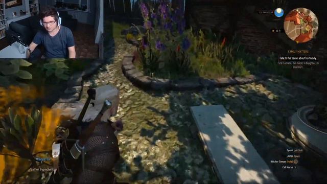 The Witcher 3: Wild Hunt LIVE Playthrough Part 5 смотреть онлайн