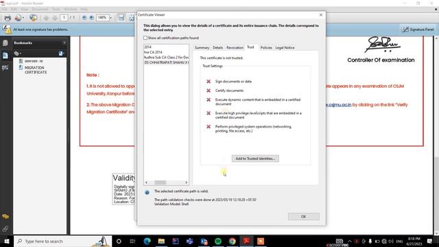 How To Validate/Verify the PDF Digital Signature in Any Certificate.#viral #certificate #trending ? смотреть онлайн