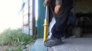 Прокачка новой стойки