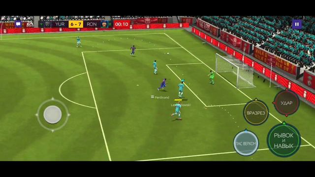 Fifa mobile 21. TOTY Lewandowski. Тест игрока. смотреть онлайн
