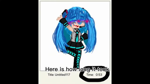 Edit of Miku I made (MOUTH IA FROM PINTEREST I CANT DRAW MOUTHS) смотреть онлайн