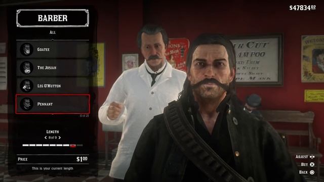 Red Dead Redemption 2 - John Marston Max Length Beard & Hair Styles смотреть онлайн