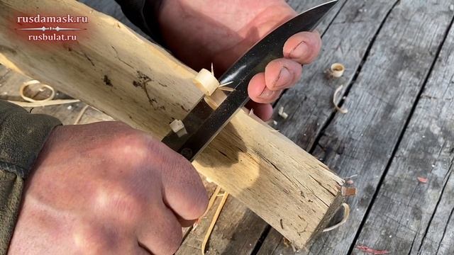 Обзор современного якутского ножа из стали S390. Русский булат смотреть онлайн