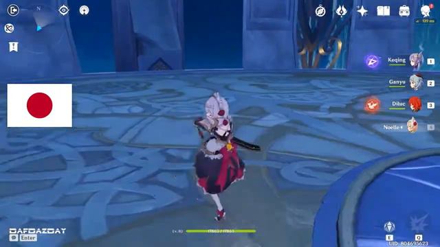 Noelle Voice in 4 Different Languages (Skills & Attack) | Genshin Impact Noelle смотреть онлайн