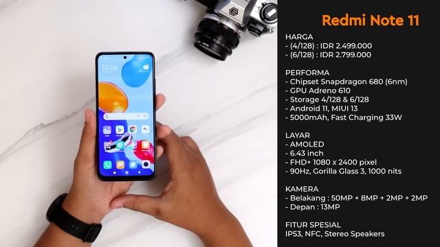 SPEK DOANG CAKEP, TAPI..... Unboxing Redmi Note 11 + Tes Gaming + Tes Kamera