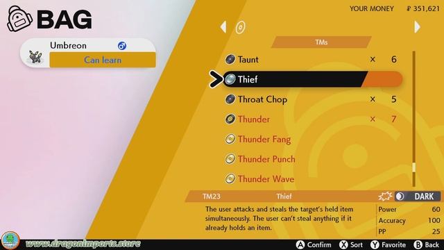 Umbreon - Pokemon Sword and Shield Move-set Guide смотреть онлайн