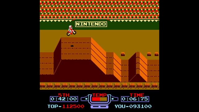 Vs. Excitebike [Arcade] (1984) Nintendo {set EB4-3 E}