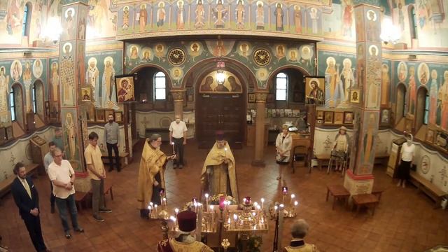 2021.07.27. St Great Prince Vladimir. Vigil. Св. великий князь Владимир. Всенощная смотреть онлайн