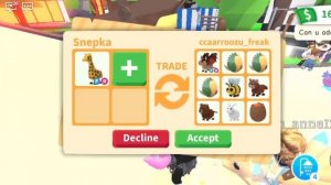 ОБМЕНЯЛА ФР ЖИРАФА в АДОПТ МИ РОБЛОКС! | ТОП ТРЕЙДЫ ЧТО ДАЮТ за ЖИРАФА в ADOPT ME ROBLOX