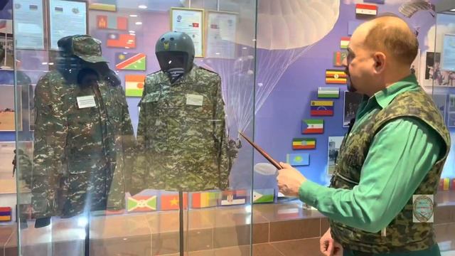 Форма одежды военнослужащих Республики Армения в Музее истории ВДВ смотреть онлайн