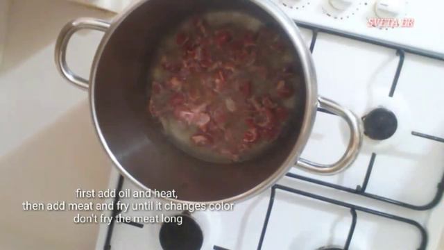 Turkish Food Etli Kuru Fasulye Tarifi ( White Bean Stew with Meat ) _Sveta Er смотреть онлайн