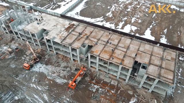 Ход строительства ЖК "GURIEV" на 7 февраля 2022 года. смотреть онлайн