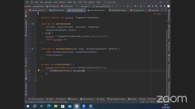 Android 1 Lesson 8 ( Safe args ) смотреть онлайн